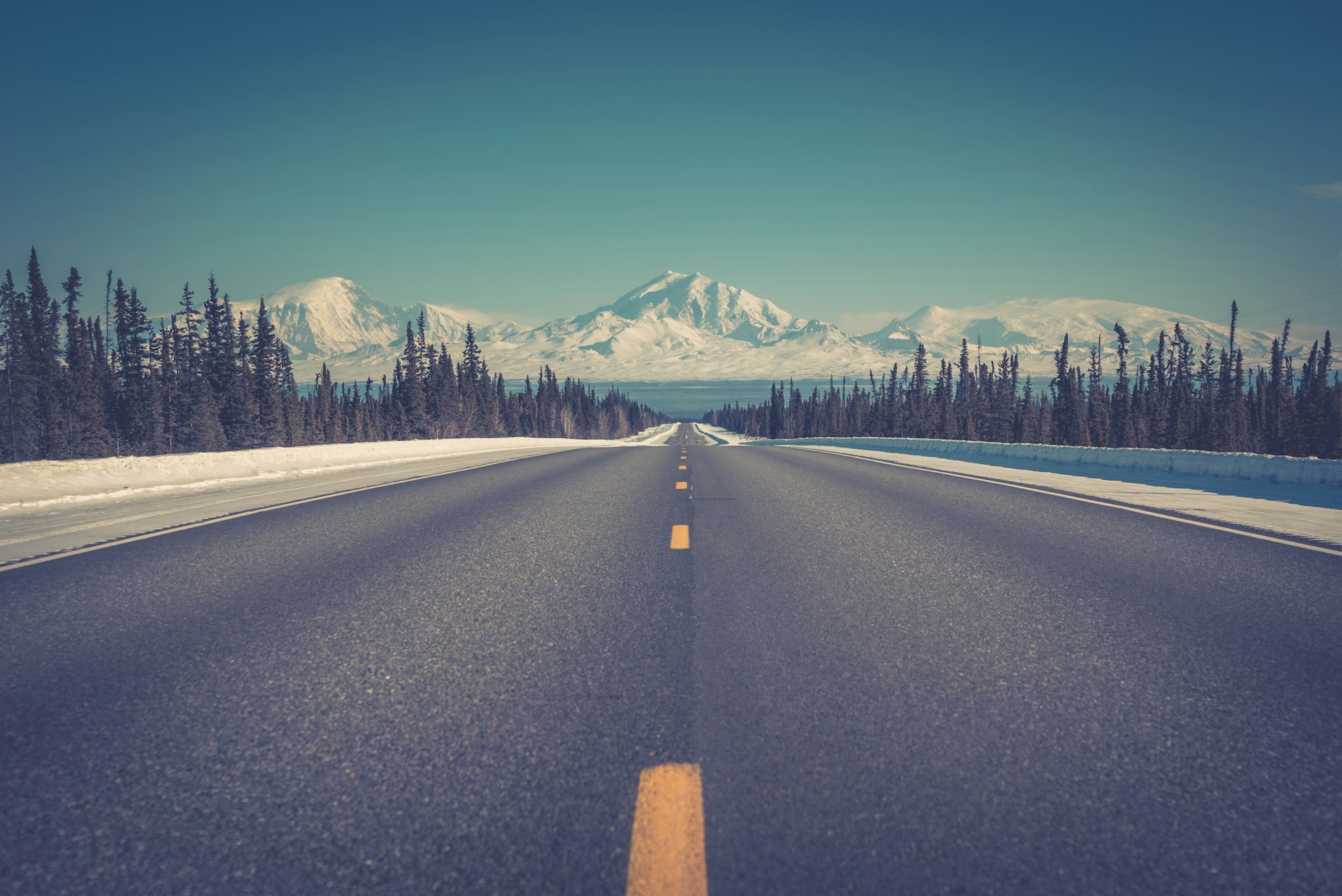 Where will the road take you? It depends which way you go. Now, this road took me to the Wrangell St. Elias National Park in Alaska. It is by far the biggest National Park we have. I would recommend going in the warmer months as this was taken at about 3 degrees. I’m on IG @bryangoffphoto Stop by and say hi!