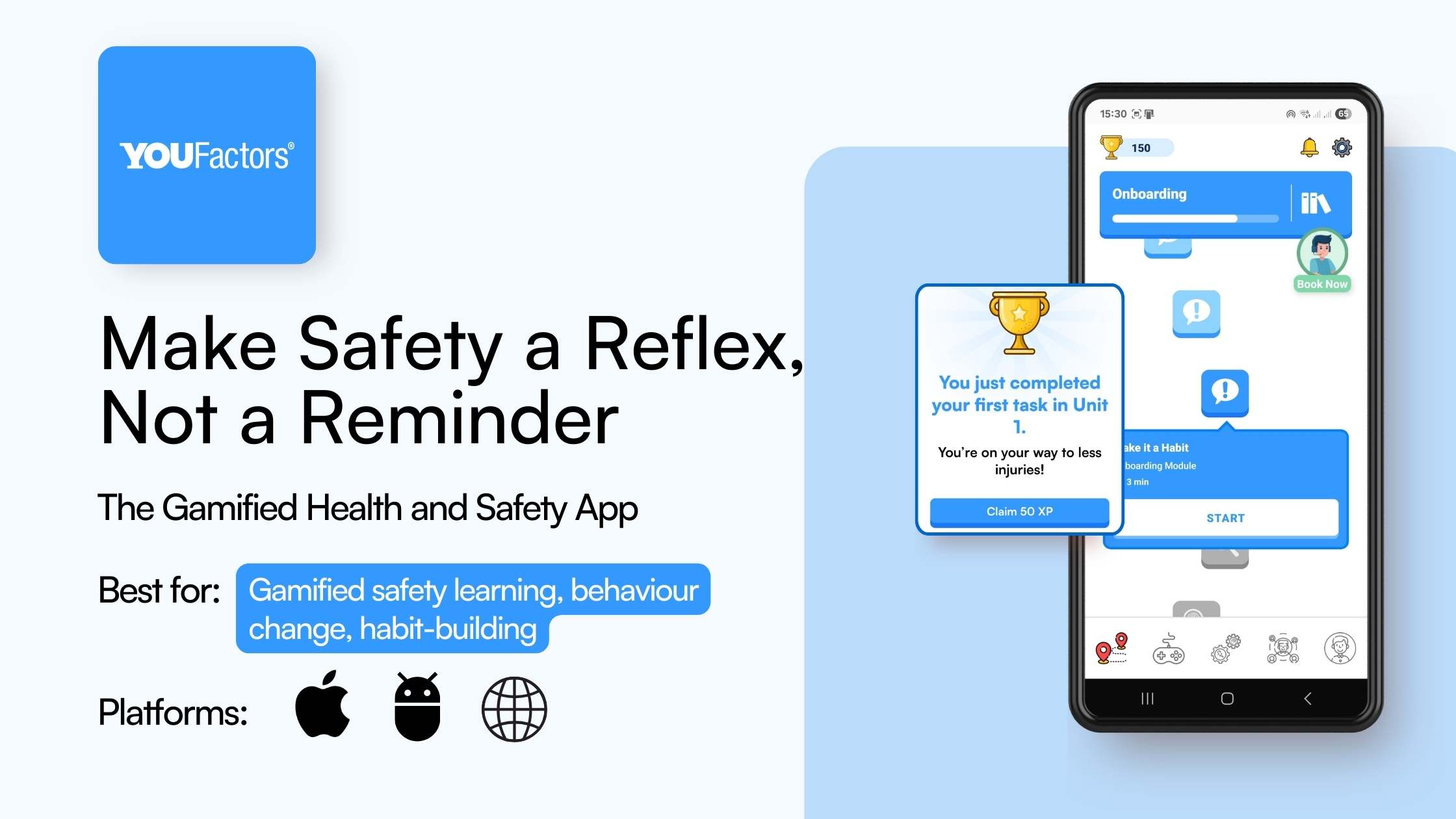 Melhor aplicativo de saúde e segurança: YOUFactors