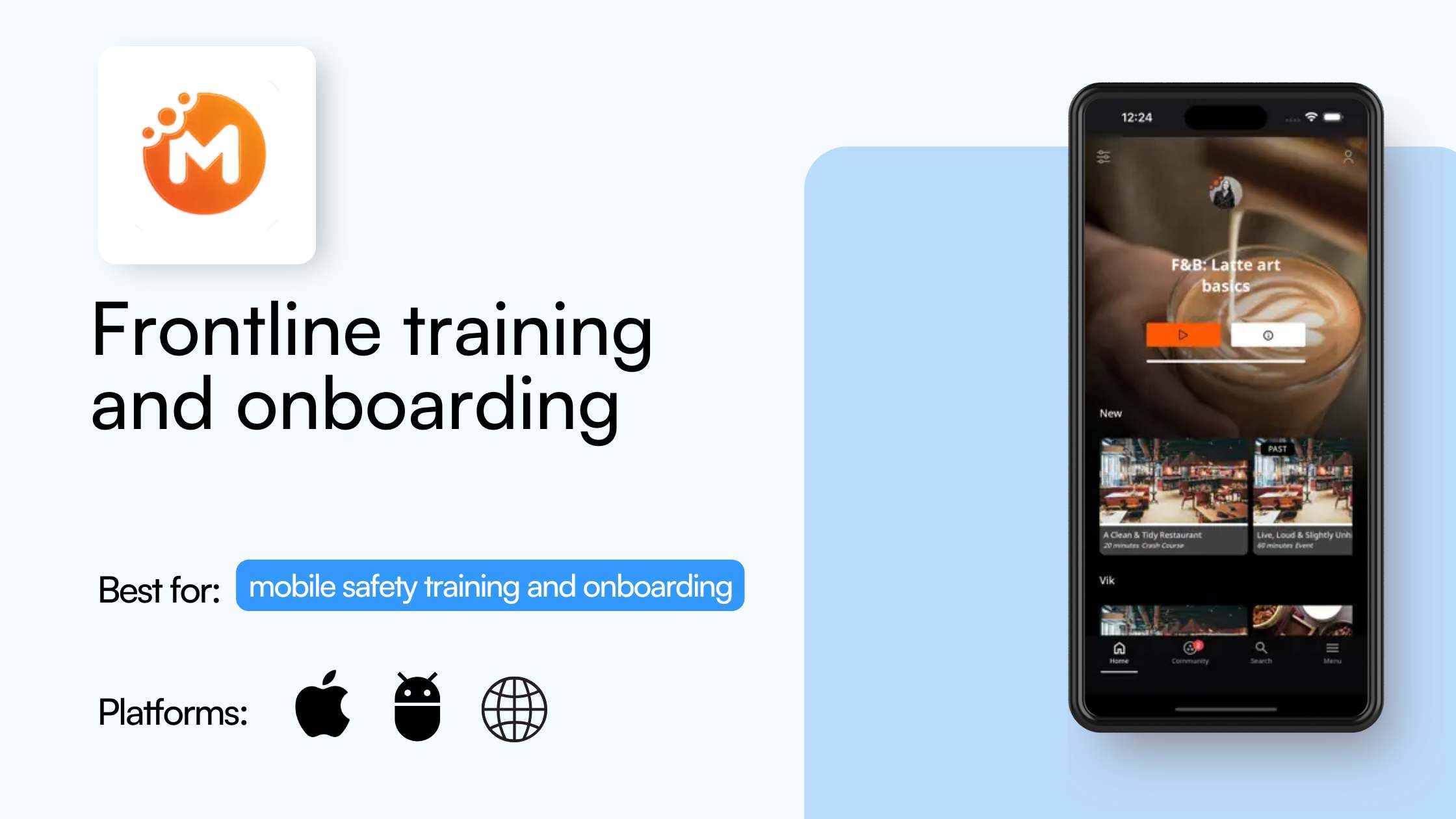 Treinamento personalizado de segurança Mobitrain