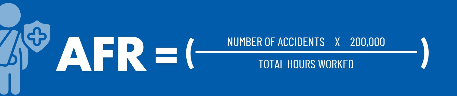 Formula del tasso di frequenza degli incidenti (AFR)