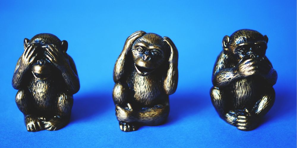 3 wise monkeys