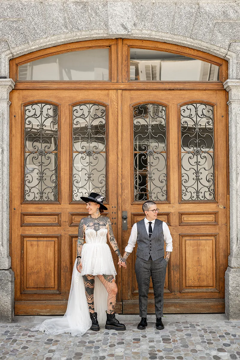 Love Unlimited: Hochzeit mit industrial Vibes & Rave-Feeling