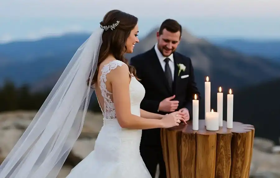 Hochzeitskleider von Brautmoment