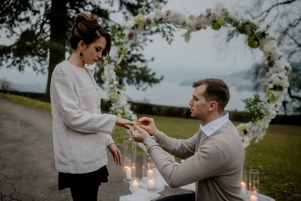 Apple Green Elegance: Stilvolle Hochzeit im Schlössli Utenberg