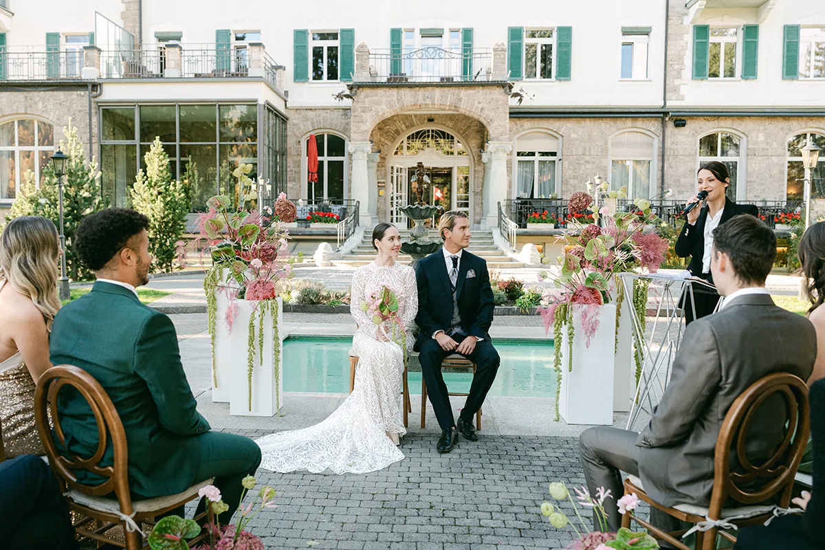 Modern Autumn Wedding: Luxuriöse Hochzeit in herbstlichen Tönen