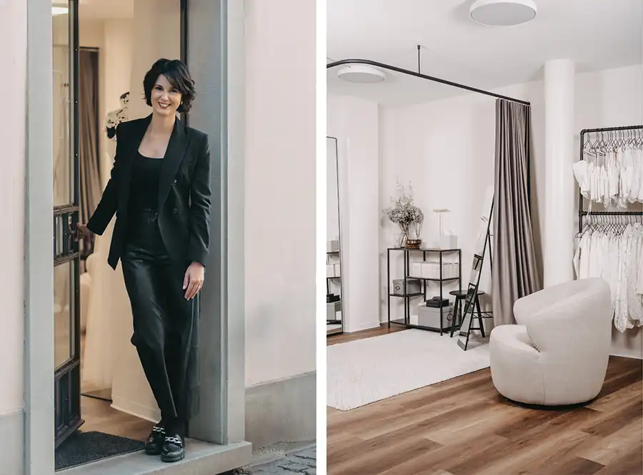 Brautmode von «white bride»