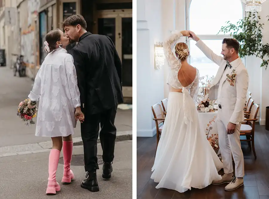 Brautmode von «white bride»