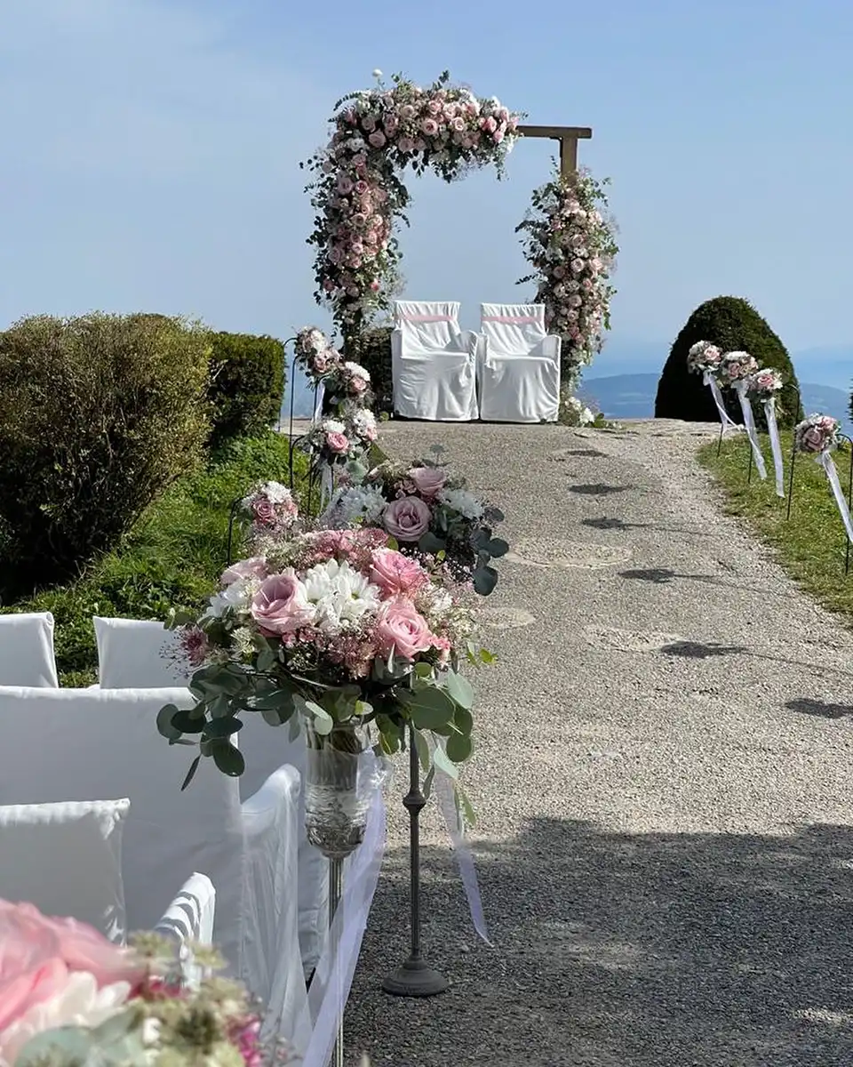 Hochzeitsfloristik von blumen fitze