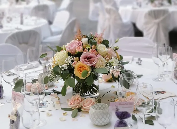 Hochzeitsfloristik von blumen fitze