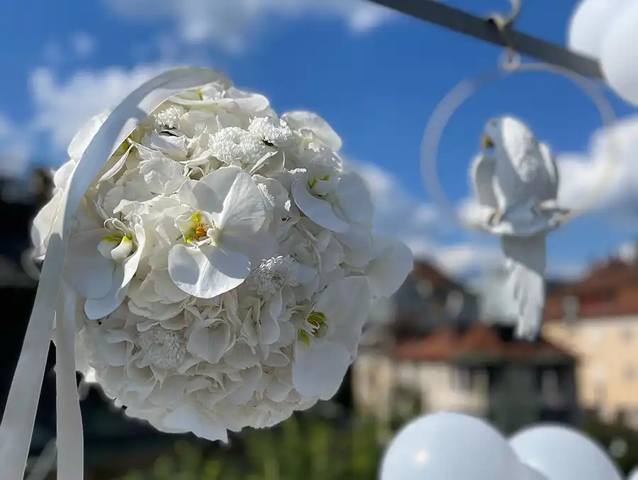 Hochzeitsfloristik von blumen fitze