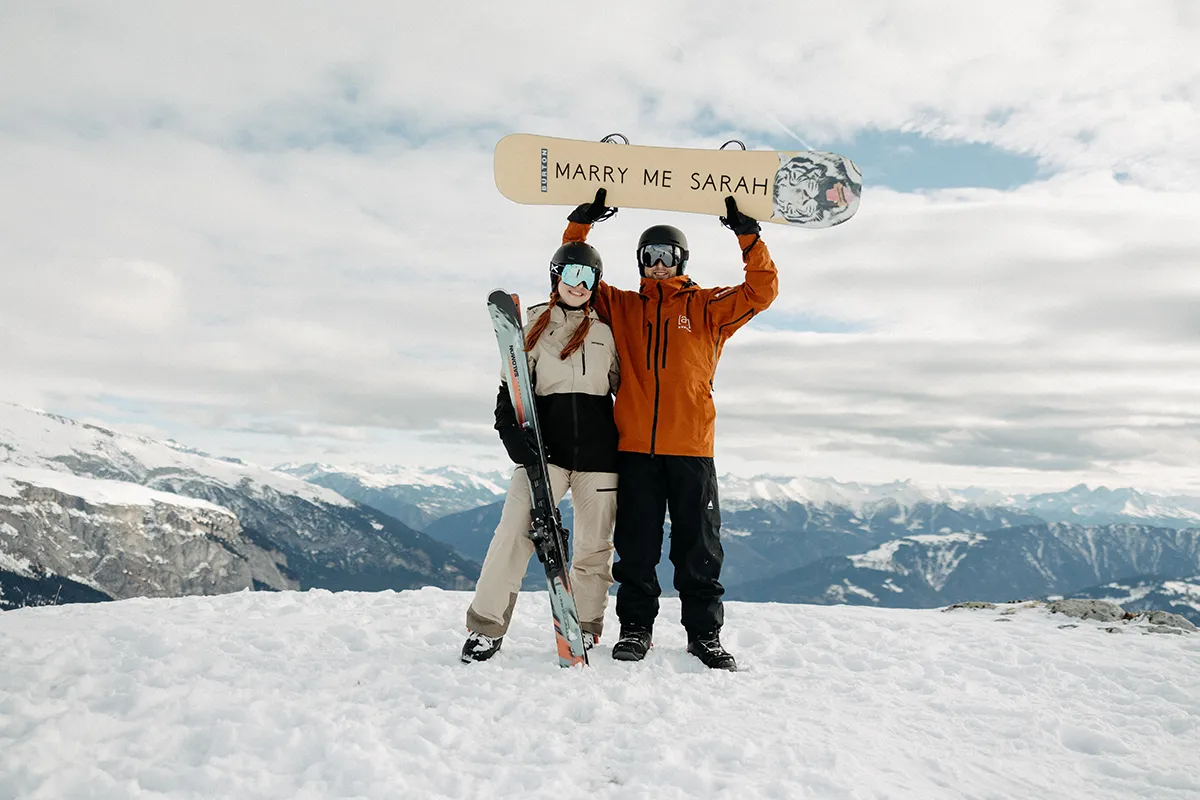 Alpine Winter Wedding: Moderne Winterhochzeit in Laax