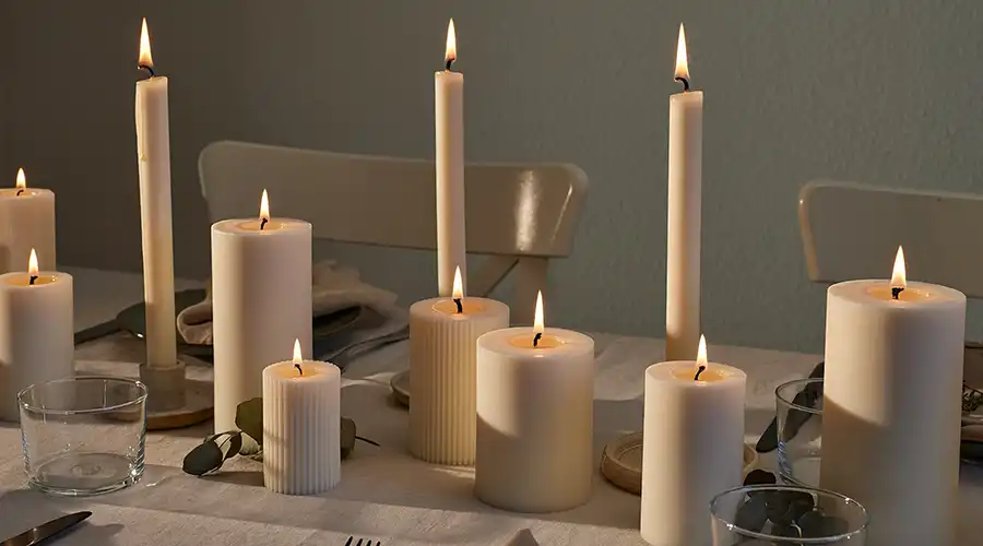 Hochzeitskerzen von Olfair