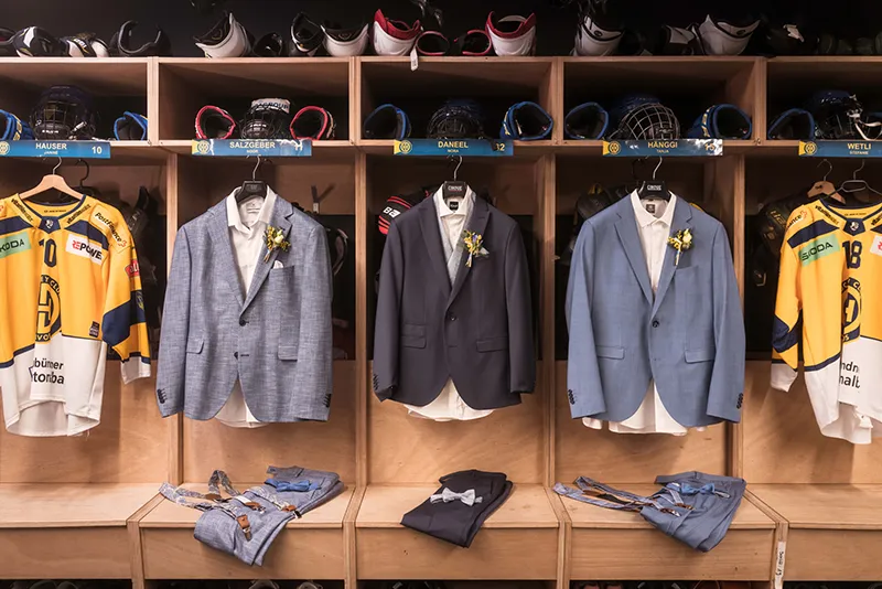 Eishockey-Hochzeit: Liebe auf dem Eis