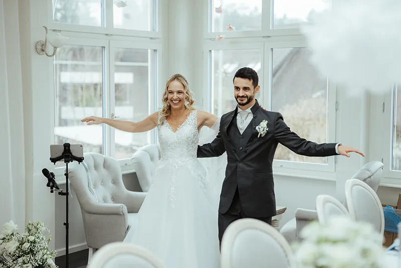 Crystal Blue: Hochzeit voller Winterromantik