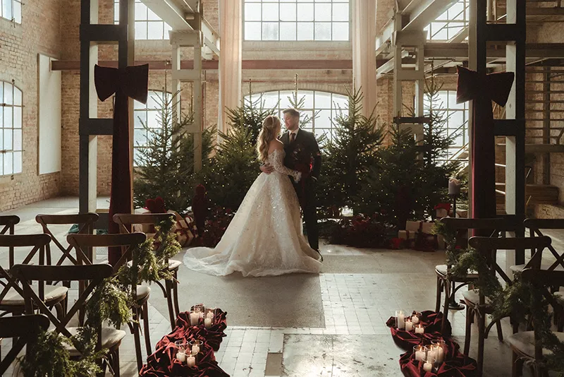 Christmas Glow – weihnachtliche Hochzeit voller Winterzauber