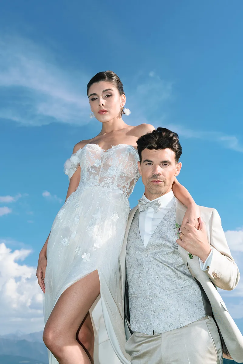Above the Clouds: Romantische Hochzeit in den Bergen