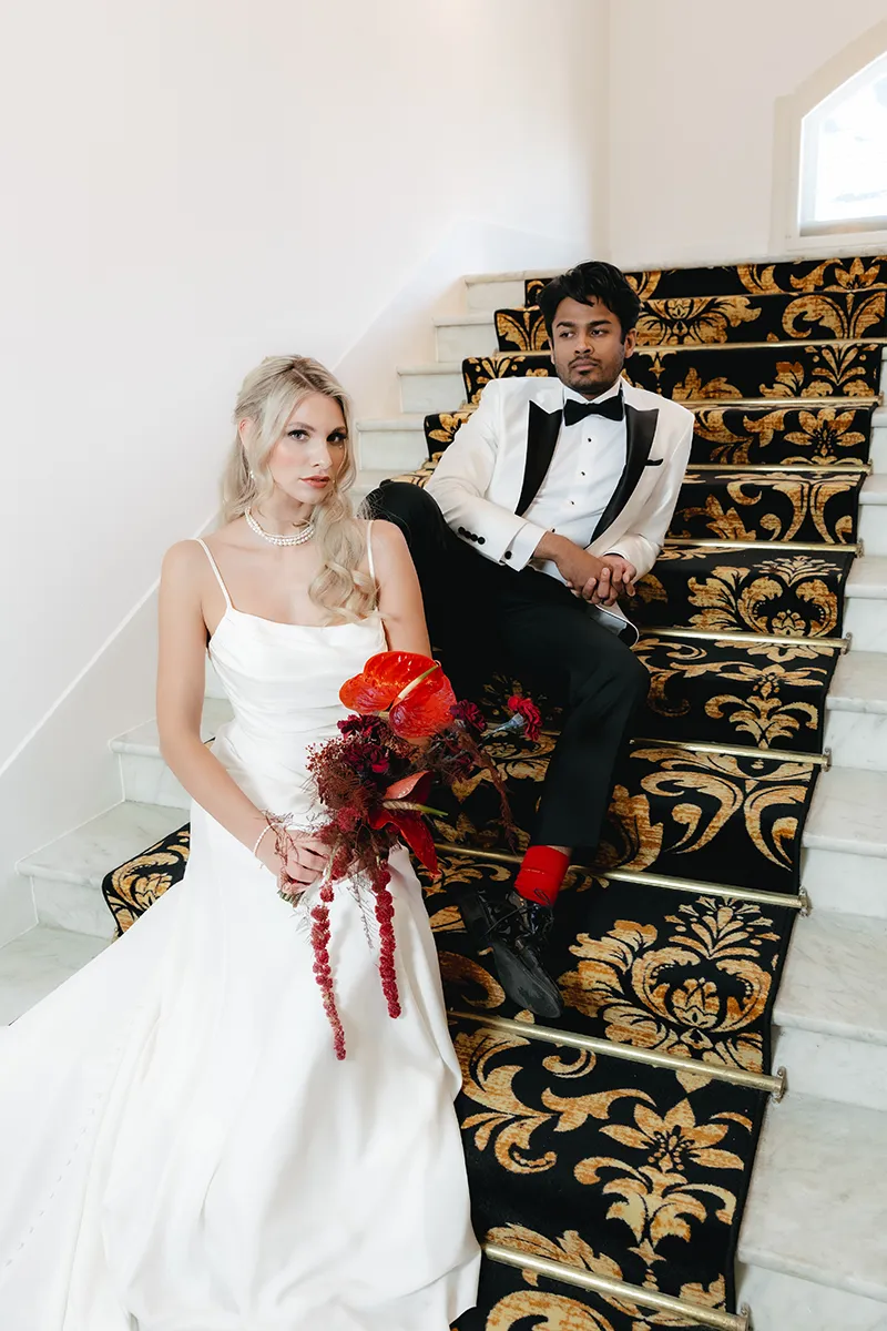 Alpine Elegance: Winterhochzeit mit einem Hauch Luxus