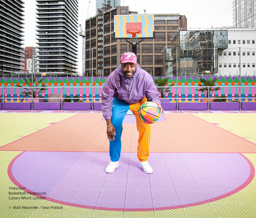 Sifflote, Yinka Ilori LEGO, installation artistique The Launderette of Dreams Londres