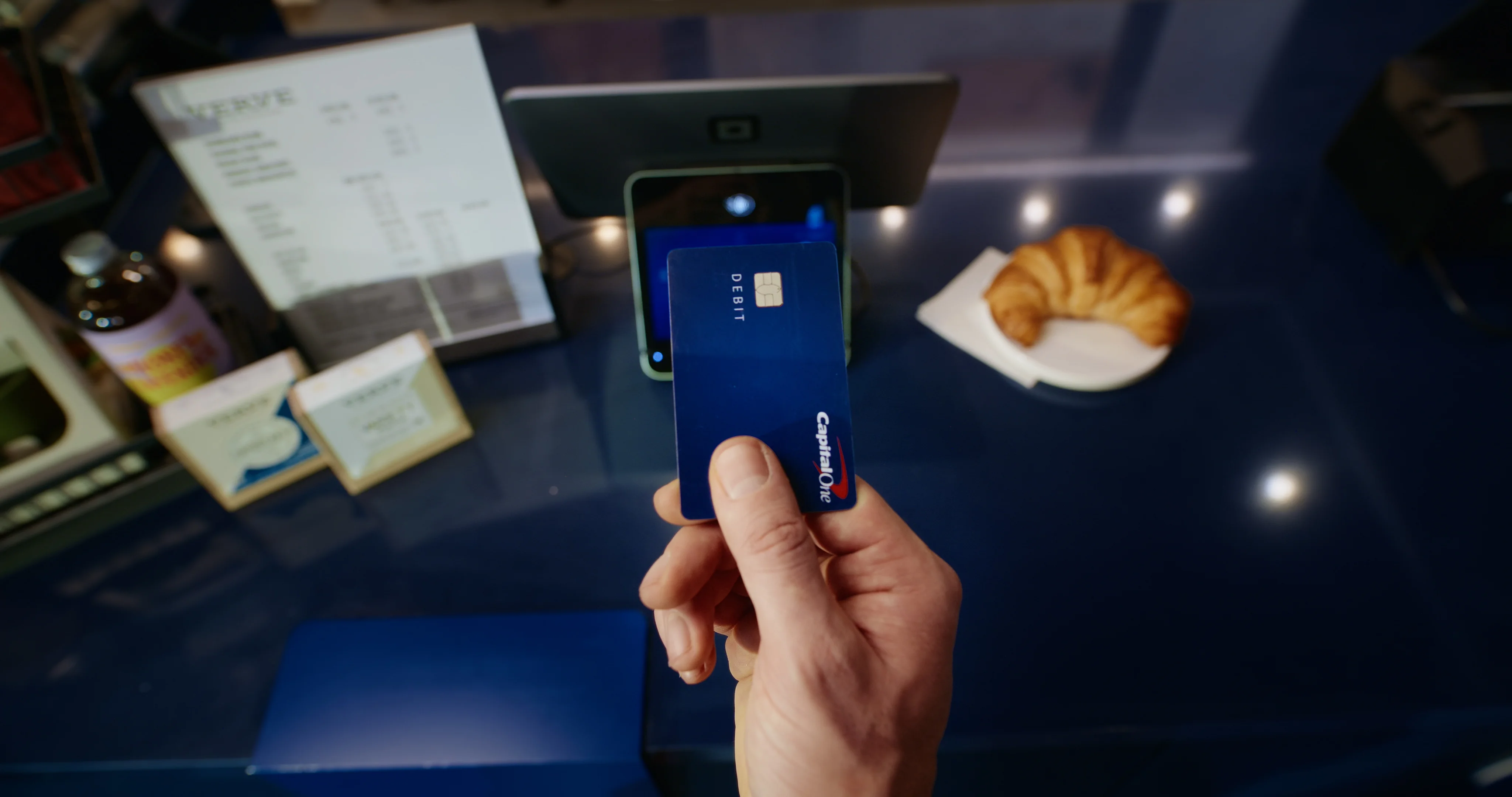 Credit card wireless payment
