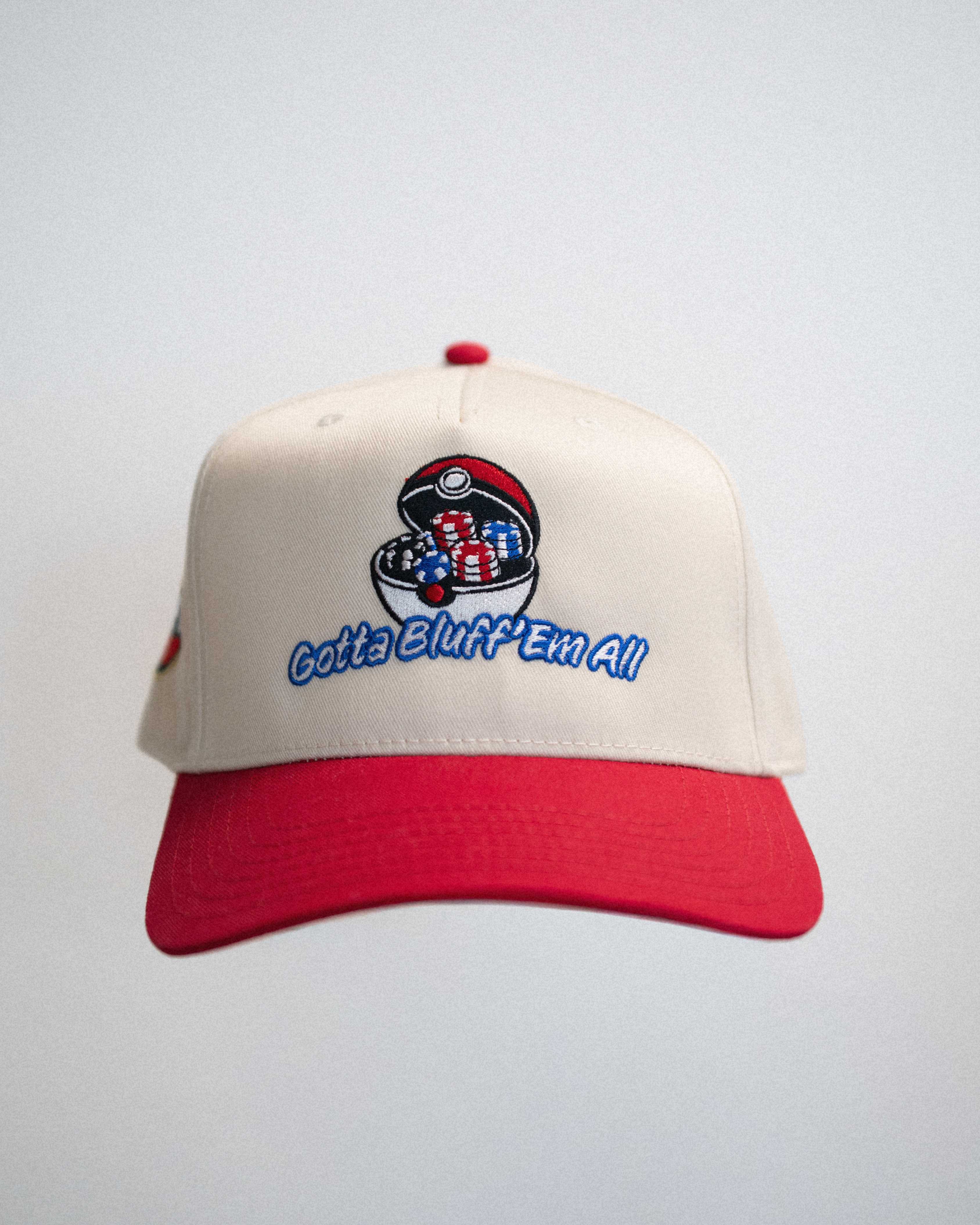 Red Gotta Bluff 'Em All Hat
