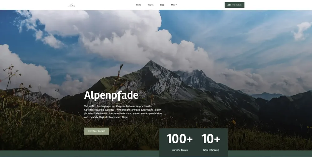 Titelbild Alpenpfade