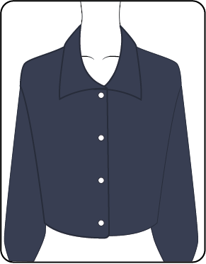 Collared Neckline