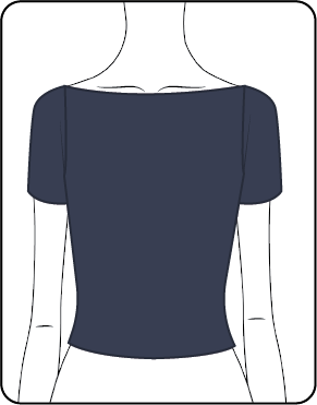 Boatneck Neckline