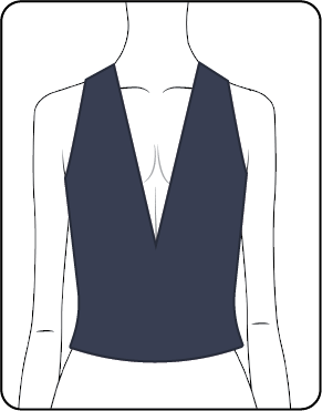 Plunging V-Neck