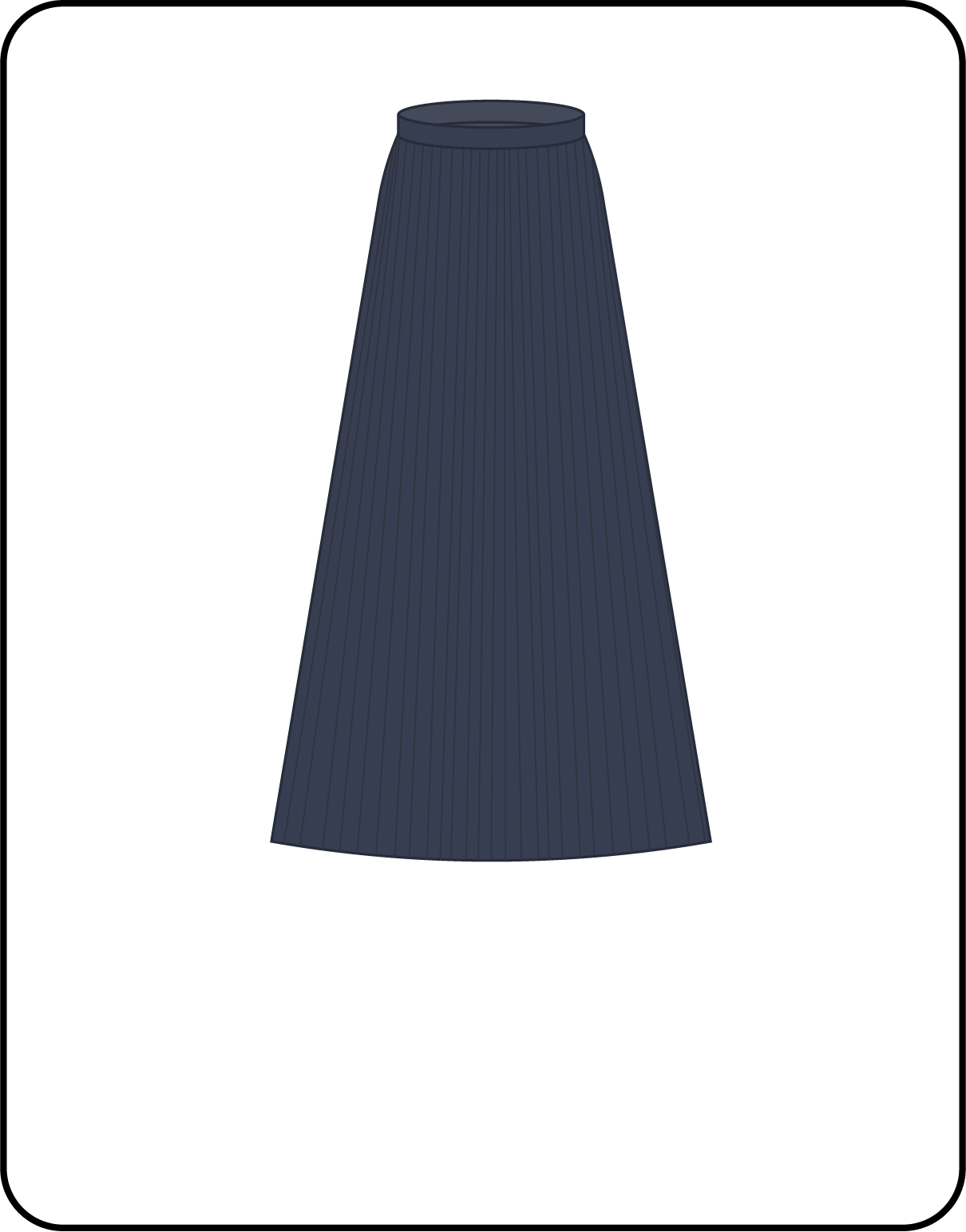Pleated