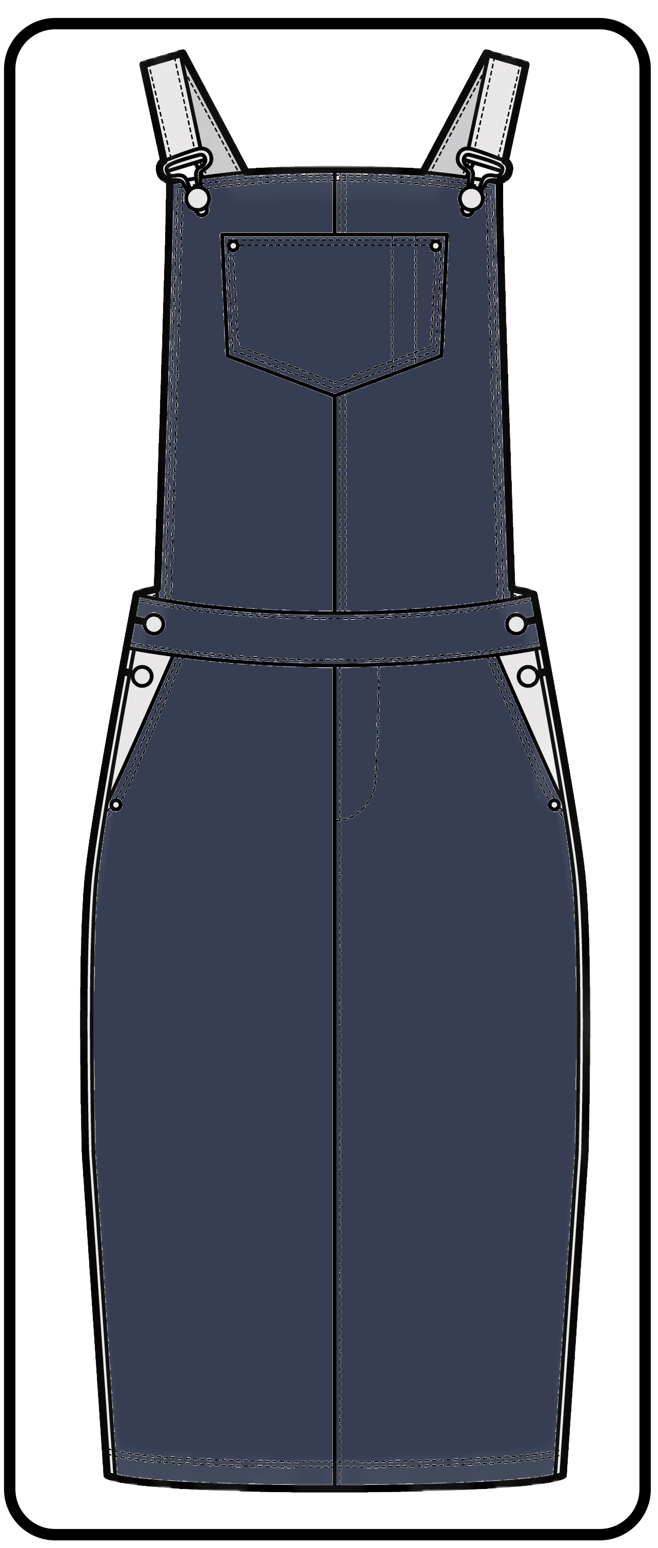 pinafore dress