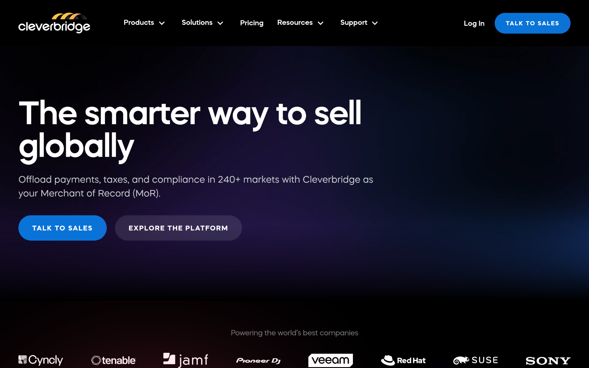 Cleverbridge Screenshot