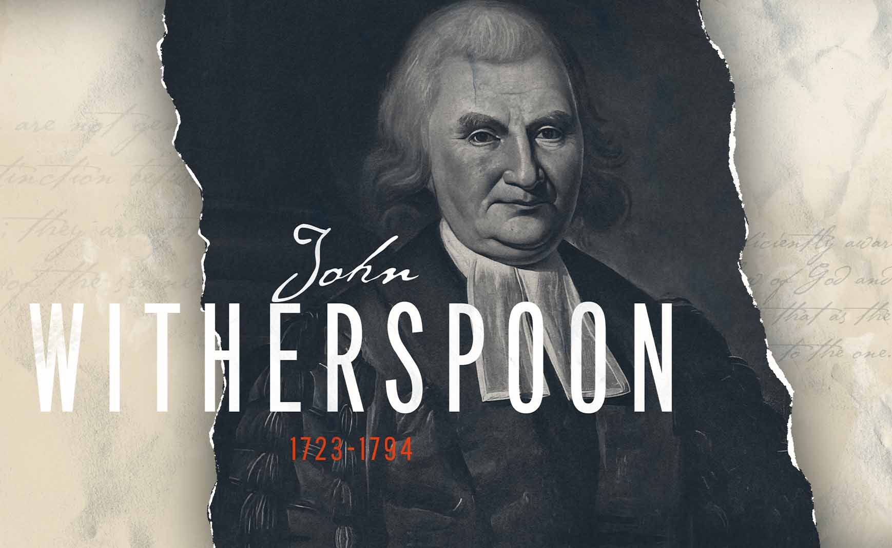 Portrait of John Witherspoon featured in the On the Shoulders of Giants docu-series
