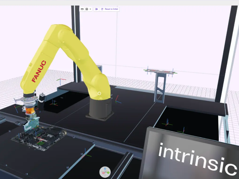 Accelerating Physical AI: FANUC Integrates with Intrinsic and Flowstate