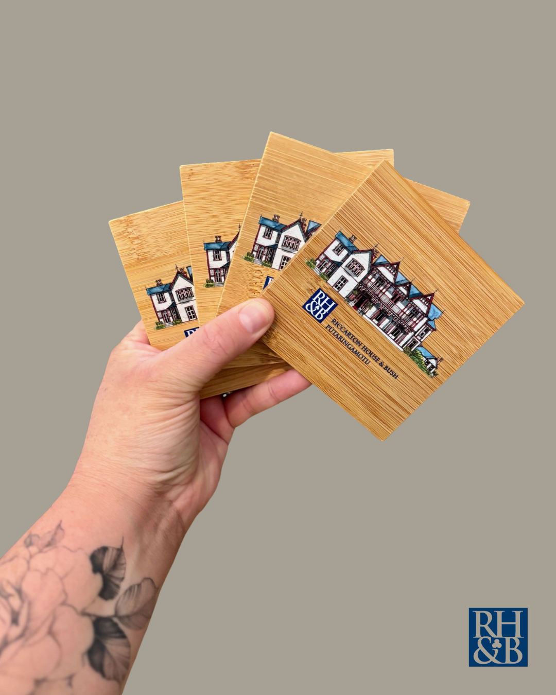 Riccarton House Coasters (set of 4)