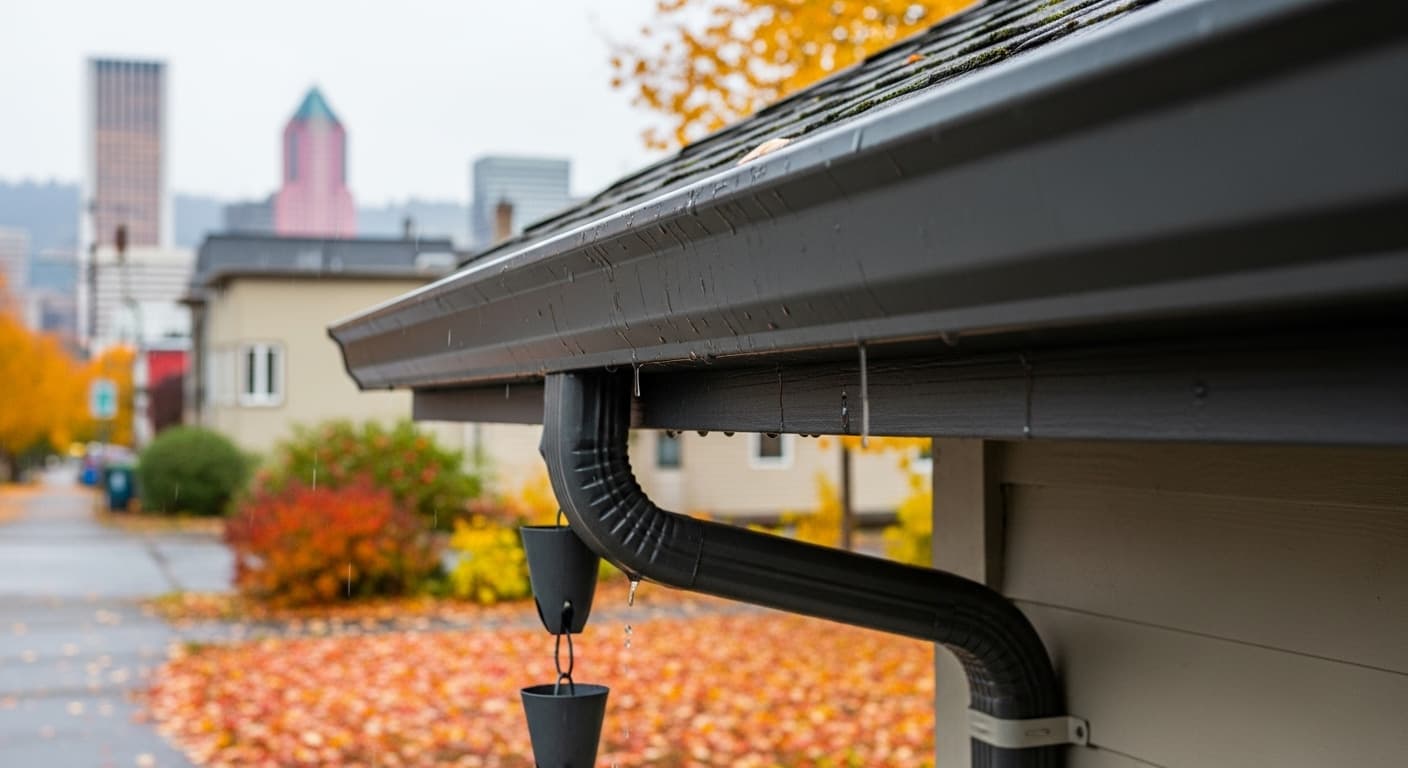 Professional gutter cleaning service in Vancouver WA and Portland OR area