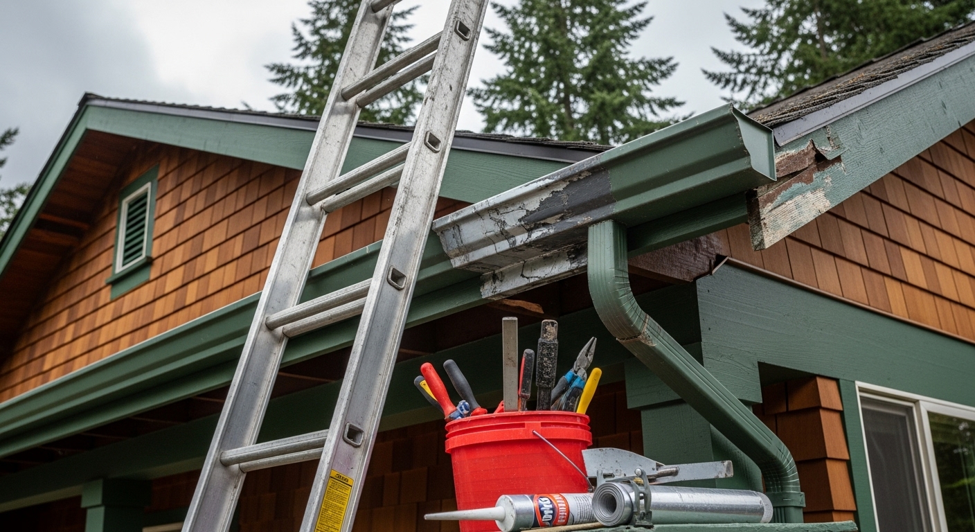 Gutter repair cost guide for Vancouver WA homeowners