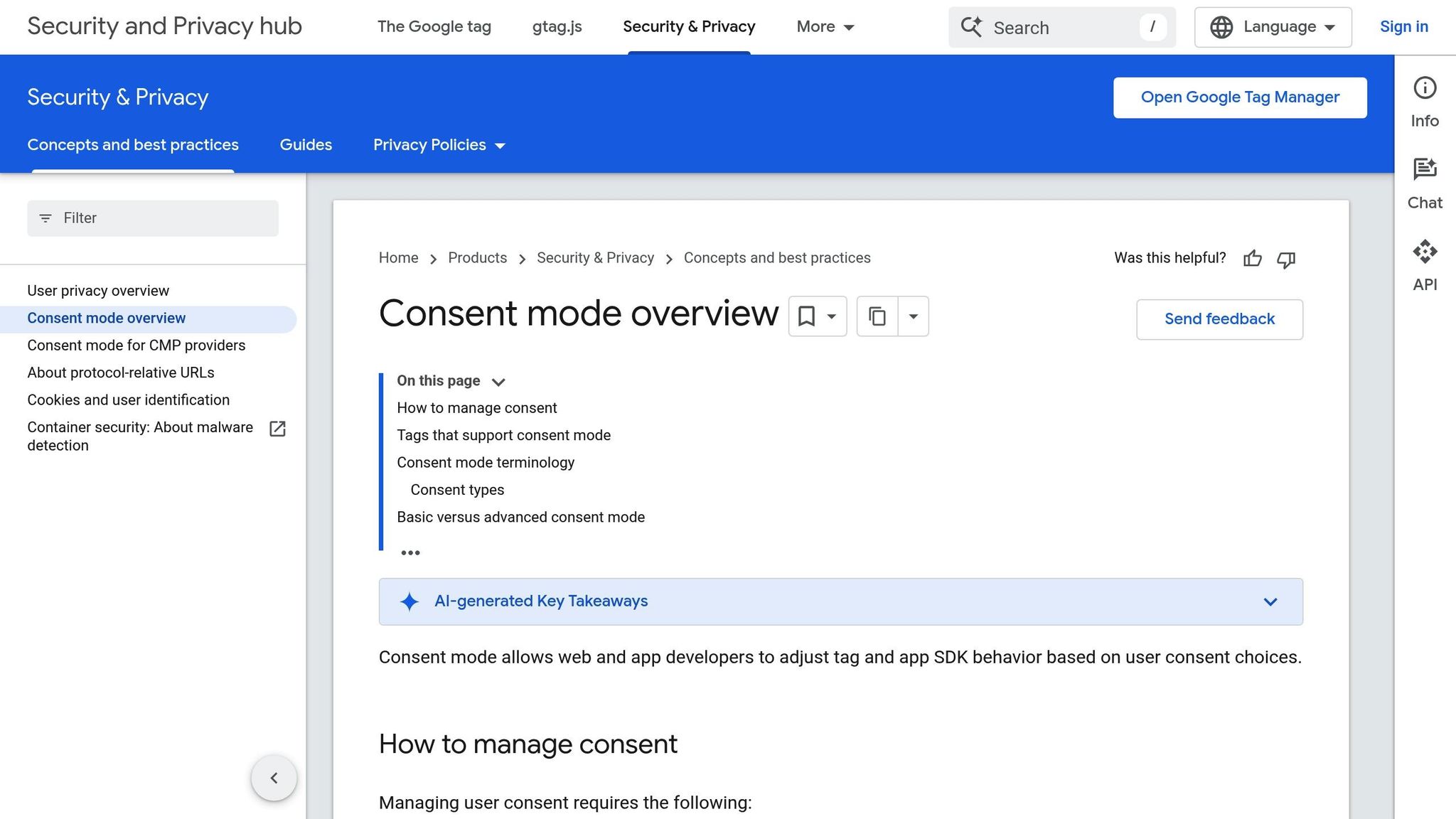 Google Consent Mode