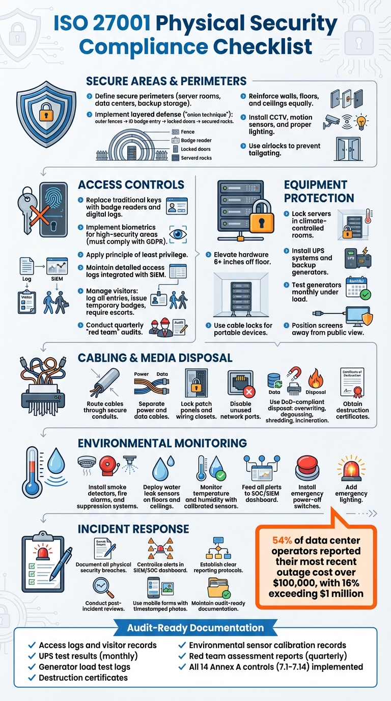 ISO 27001 Physical Security Compliance Checklist