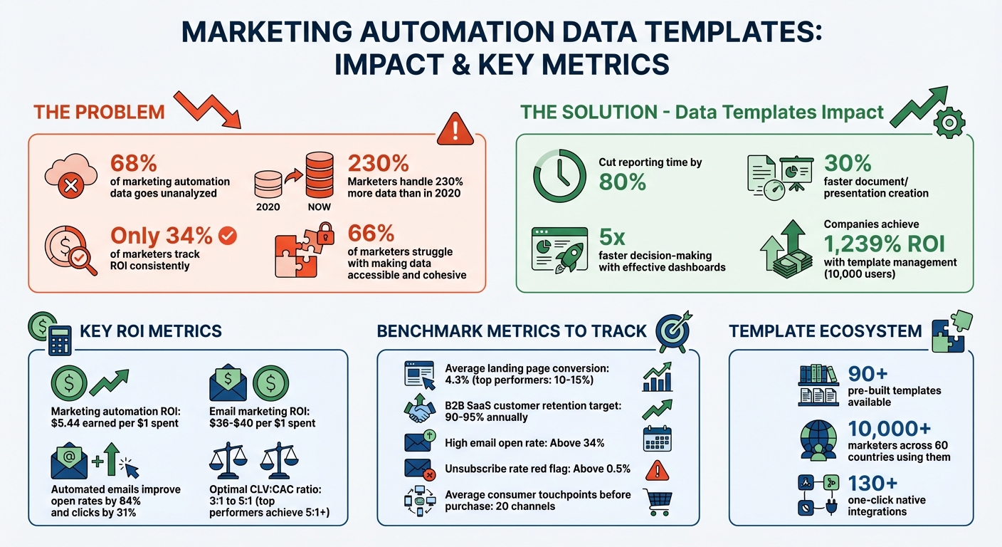 Marketing Automation Data Templates: Key Statistics and ROI Metrics