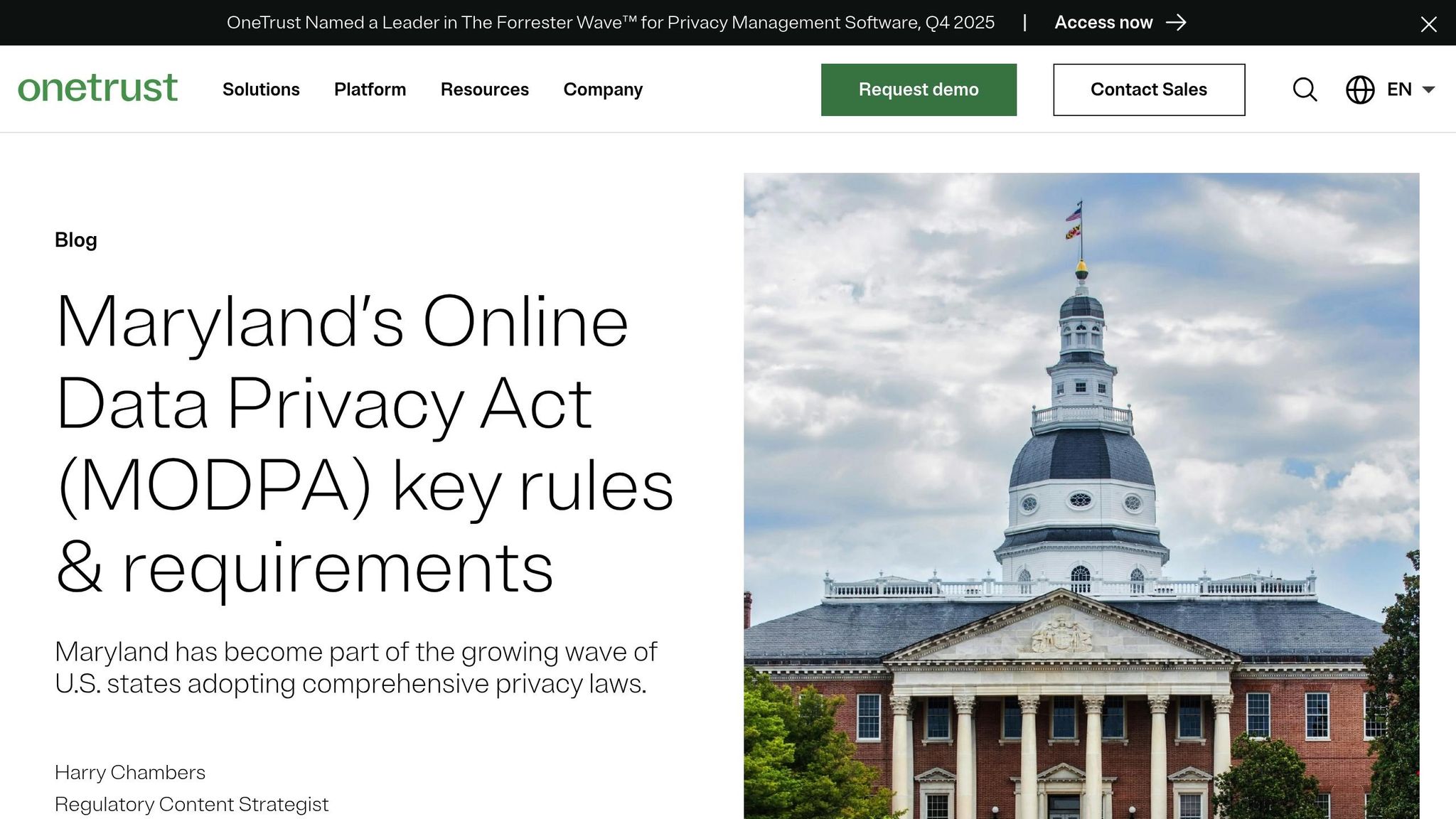 Maryland Online Data Privacy Act
