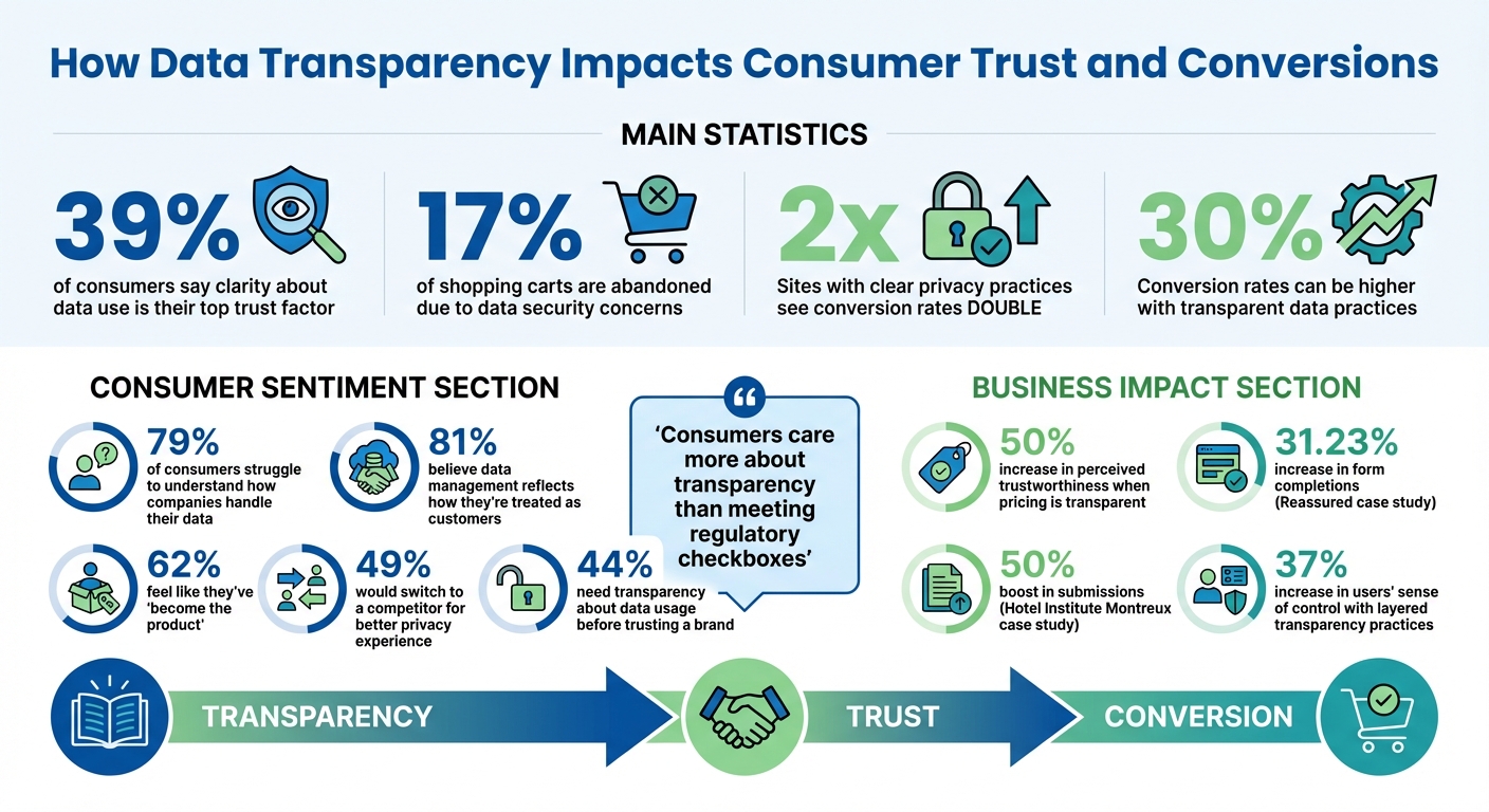 How Data Transparency Impacts Consumer Trust and Conversions