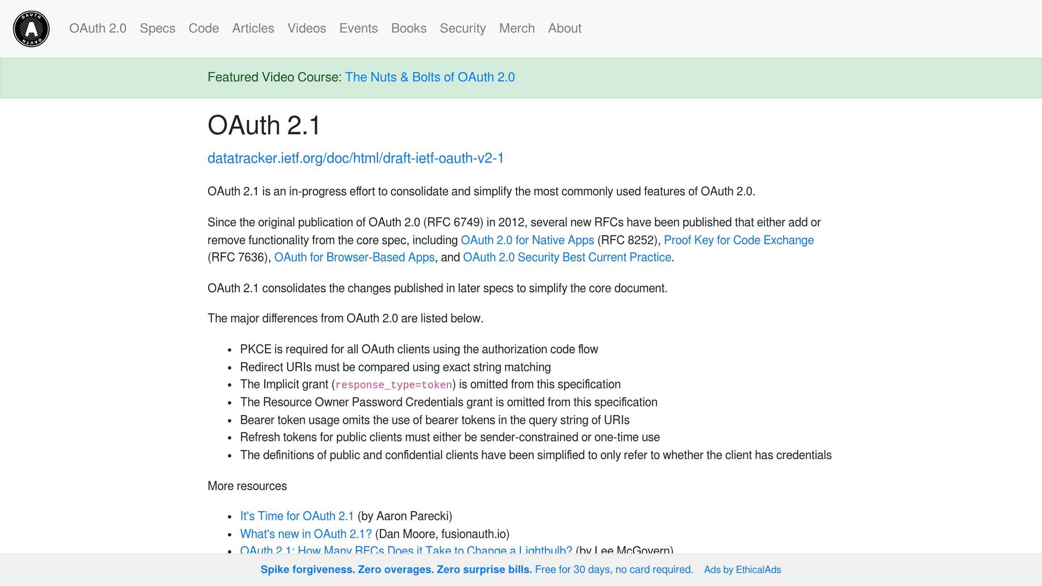 OAuth 2.1