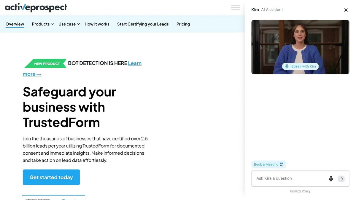 ActiveProspect TrustedForm