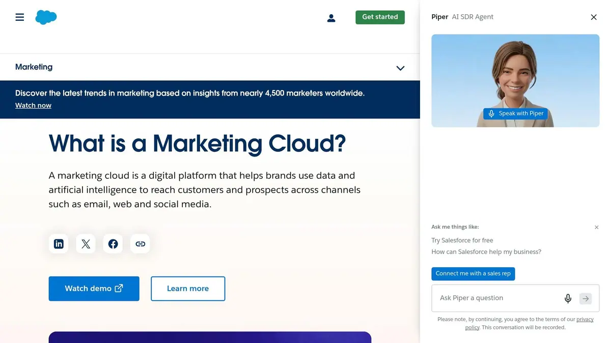 Salesforce Marketing Cloud