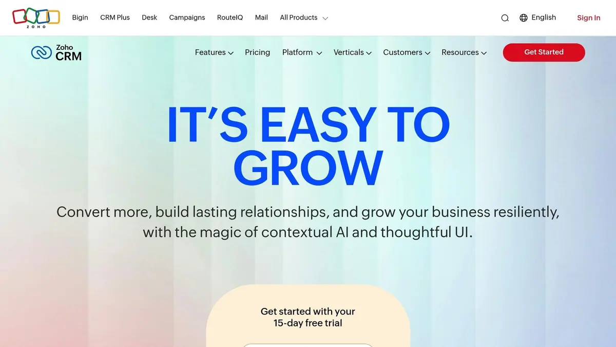 Zoho CRM
