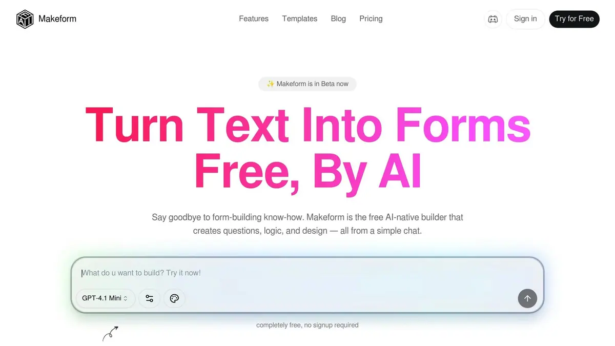 Makeform AI