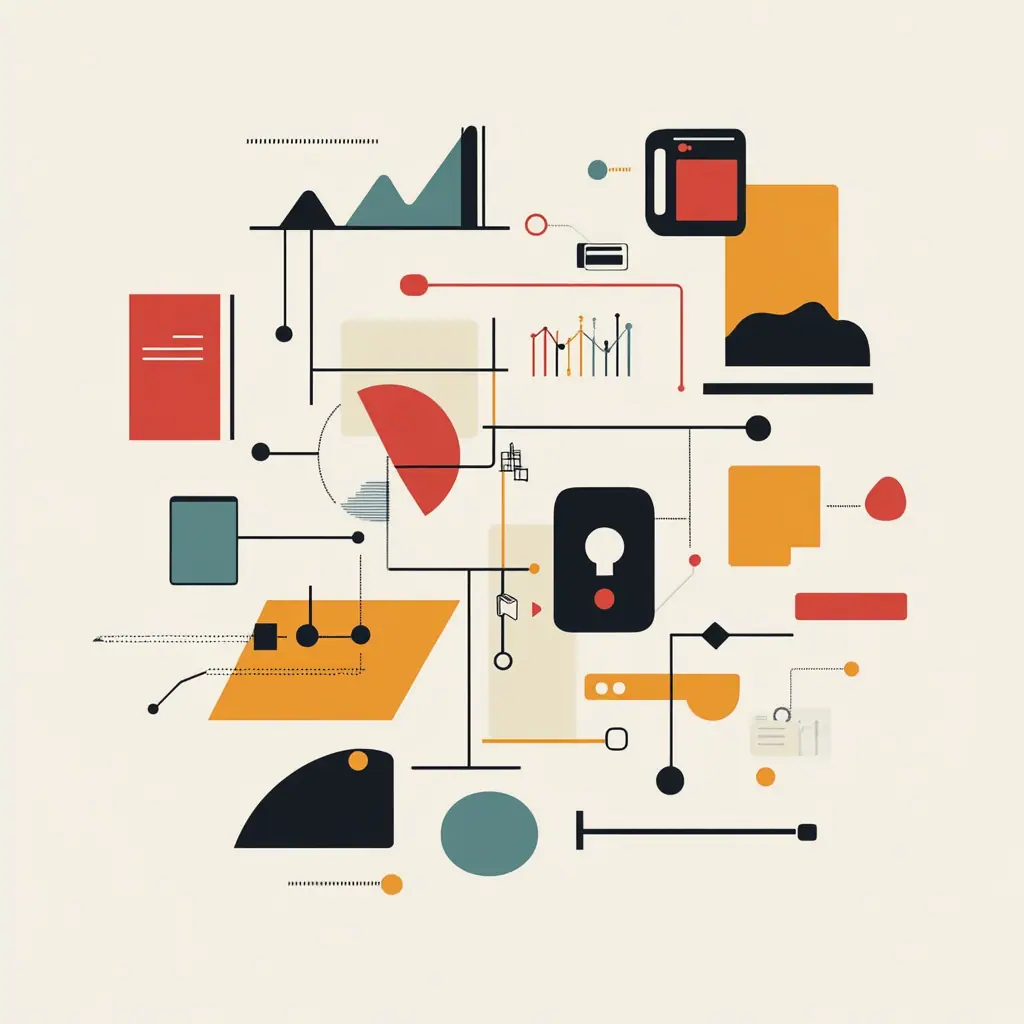 A minimalist graphic illustrating the ease of lead generation with various platforms.