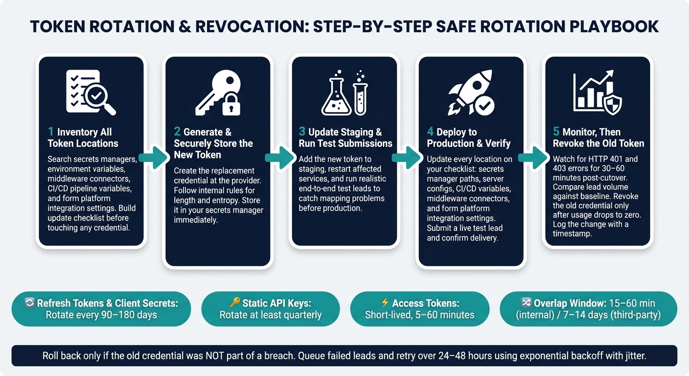 Token Rotation & Revocation: Step-by-Step Safe Rotation Playbook
