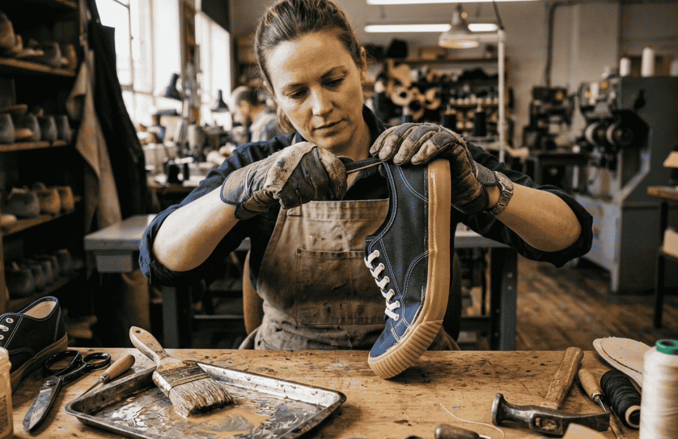 Why Canvas and Mesh Footwear Require a Shoe Glue Supplier with Specific Properties? Samad Rubber Works