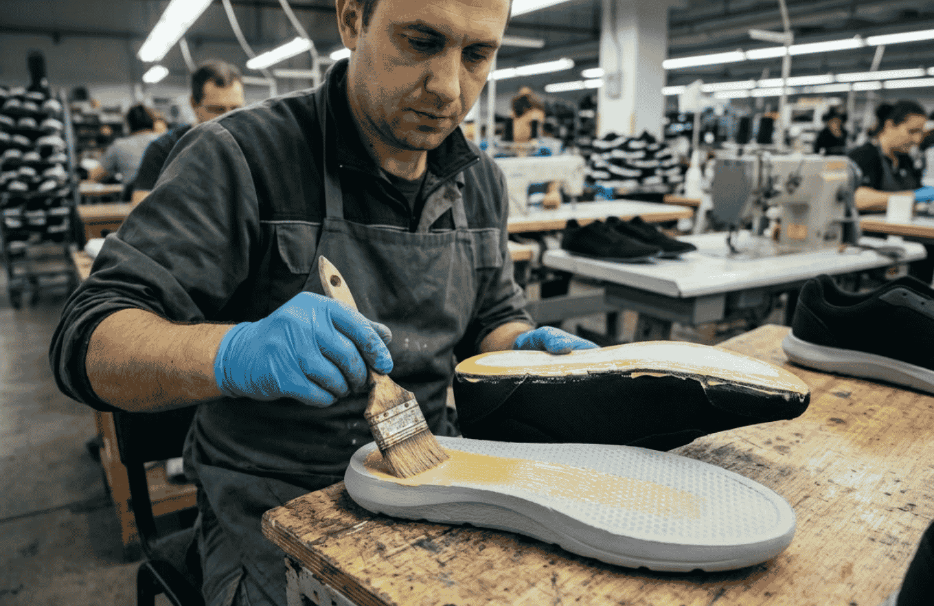 The PU Adhesive for Shoes Guide to Achieving Zero Sole Separation Samad Rubber Works
